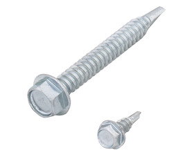 TUFF STUFF 10 X 2 Self Drill Hex Tek Screws - 10" X 2"