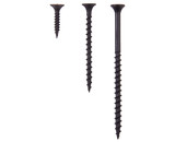 TUFF STUFF 8 X 3 Drywall Screw Coarse Threaded Black Phosphate - 8