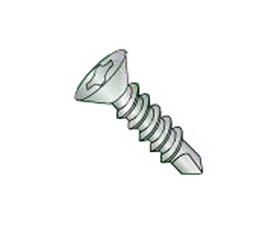 TUFF STUFF 8 X 3/4 Self Drill Flat Tek Screws - 8" X 3/4"