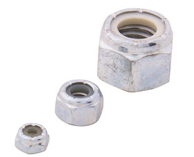 TUFF STUFF 7/16 X 14 Nylon Stop Nuts - 7/16"-14