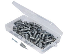 TUFF STUFF 8METALKIT Easy Anchor Kit Zinc Alloy - #8 Anchors and Screws