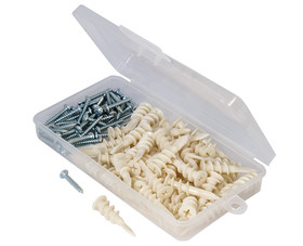 TUFF STUFF JRNYLON Easy Anchor Kit Nylon Jr. - #6 Anchors and Screws