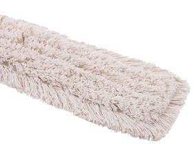 TUFF STUFF DMH0536 5" x 36" Dust Mop Head Fringed Cotton Polybag