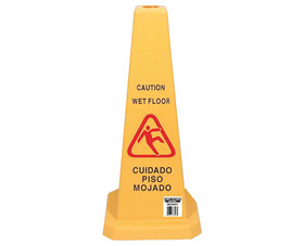 TUFF STUFF WCS36Y (XDD-017S-A) 36" Wet Floor Sign