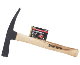 TUFF STUFF 52164 20 OZ. Brick Hammer With Hickory Handle