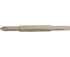 TUFF STUFF 53312 Replacement Tip For 6-In-1 Screwdriver - #1 Phillips, 3/16" Slotted, 1/4" Hex Shank