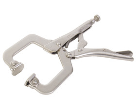 TUFF STUFF 53494 6" Locking Clamp With Swivel Pads Display Box