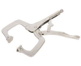 TUFF STUFF 53495 11" Locking Clamp With Swivel Pads Display Box
