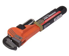 TUFF STUFF 53501 8" Heavy Duty Black Grip Pipe Wrench