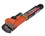 TUFF STUFF 53501 8" Heavy Duty Black Grip Pipe Wrench