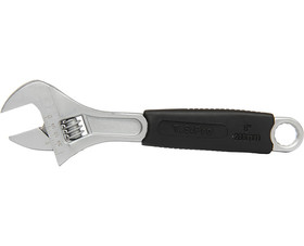 TUFF STUFF 53553 8" Adjustable Wrench With Rubber Grip