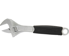 TUFF STUFF 53555 12" Adjustable Wrench With Rubber Grip