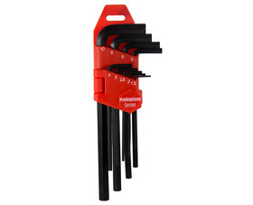 TUFF STUFF 53563 9 PC. Long Kex Key Set - 1.5mm-10mm