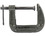 TUFF STUFF 53614 2-1/2" X 2-1/2" Heavy Duty C-Clamp