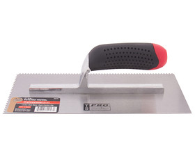 TUFF STUFF 54143 11" X 4-1/2" Trowel - 3/16" V-Notch