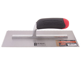 TUFF STUFF 54146 11" X 4-1/2" Trowel - 1/4" V-Notch