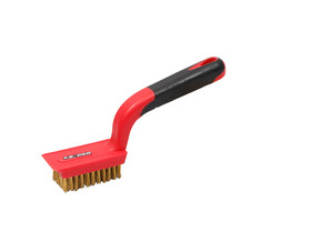 TUFF STUFF 56805 Wide Wire Brush - Brass Bristle