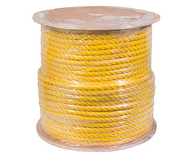 TUFF STUFF 1016600YP 5/8" X 600' Yellow Poly Rope on Reel