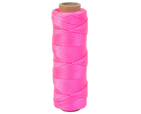 TUFF STUFF 1804NP #18 X 275' Twisted Nylon Mason Line - Neon Pink