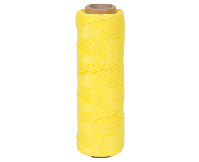 TUFF STUFF 1804Y #18 X 275' Twisted Nylon Mason Line - Yellow