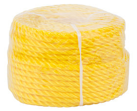 TUFF STUFF 28100YP 1/4" X 100' Yellow Poly Rope