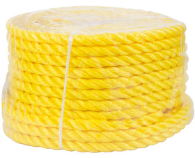 TUFF STUFF 48100YP 1/2" X 100' Yellow Poly Rope