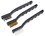 TUFF STUFF 96018 3 PC. Mini Wire Brush Set