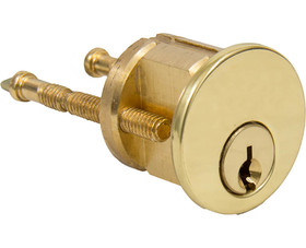 Tuff Stuff 105 Solid Brass Rim Cylinder - Carded