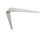 Tuff Stuff 40206 6" X 8" White Shelf Brackets