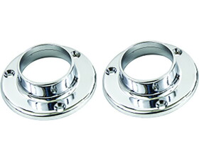 TUFF STUFF 69453 Die Cast Zinc Alloy Pole Socket Set For 1-1/4" Poles With Screws