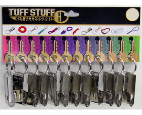 Tuff Stuff 8141 Key Safe Style Key Support Clip With 1-1/8" Key Ring