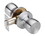 TUFF STUFF TUFTP0226A Builder&#039;S Grade Tulip Style Lockset Passage Adj. Backset Carded - 32D