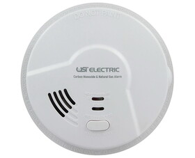 Universal Security Instruments MCN108 Electric Mcn108 2 In 1 Carbon Monoxide And Natural Gas Alarm With Battery Backup