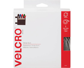 Velcro 90082 15' X 3/4" Sticky Back White Tape