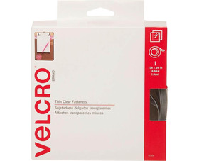 Velcro 91325 15' X 3/4" Clear Tape