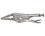 American Tool 4LN-3 4" Long Nose Locking Pliers With Cutter
