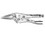 American Tool 1402L3 6" Long Nose Locking Pliers With Cutter