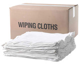 Wipe-Tex EZB1-5LB 5 LB. Box New White T-Shirt Rags