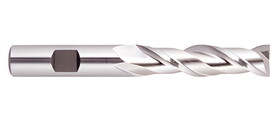 Regal Cutting Tools 051690AM Two Flute High Helix Long/Extra Long Single End Center Cutting Hss End Mills Hss 2Fl Se Cc Hi Sprl Endmill