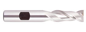 Regal Cutting Tools 051638AM Two Flute High Helix Single End Center Cutting Hss End Mills Disc 1/8X3/8X3/8X2-5/16 2 Flt Se High Spiral Cc End Mill