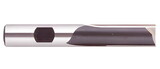 Regal Cutting Tools 052129AM Two Flute Keyway Single End Center Cutting Hss End Mills 1/4 X 3/8 X 1/2 X 2-7/16 2 Flt Se Keyway Spiral Flute End