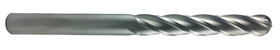 Regal Cutting Tools 090294RM 4 Flute Single End Ball Center Cutting Carbide End Mill 1/8 X 1/8 X 1/2 X 1-1/2 4 Flt Mp Carbide Ball