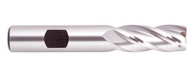 Regal Cutting Tools 050200AM Regular Length Single End Non-Center Cutting Hss End Mills 1/8 X 3/8 X 3/8 X 2-5/16 4 Flt Se Ncc End Mill