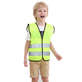 TOPTIE Child Reflective Vest For Outdoors Sports, Safety Vest, Preschool Uniforms