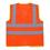 GOGO High Visibility Ultra Cool Mesh Surveyor Safety Vest with Reflective Strips & Pockets, Motorcycle, Bike Safety, Public Safety, Security Guard Safety Equipment