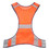 GOGO Reflective Vest for Running or Cycling, Adjustable & Safety & High Visibility, Motorcycle Jacket / Running Shirt