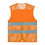 GOGO Kid's Mesh Reflective Vest For Outdoors Sports, Running Safety Vest with Zipper