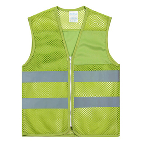 GOGO Kid's Mesh Reflective Vest For Outdoors Sports, Running Safety Vest with Zipper