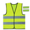 GOGO Child Reflective Safety Vest for Outdoor Sports, High Visibility Elastic and Adjustable Safety Vest for Running, Cycling, Walking, 2 Armbands Included
