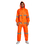 GOGO High Visibility Reflective Suit Waterproof Safety Rainsuit, ANSI Safety Jacket with Pants